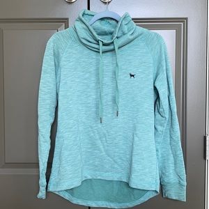 BLACK DOG TEAL SWEATSHIRT